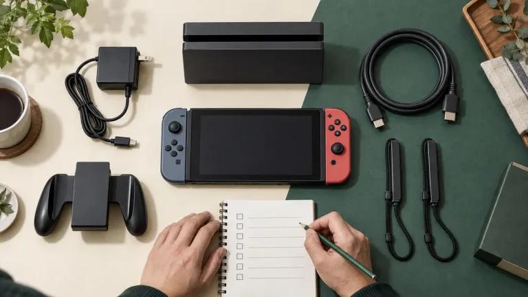中古Switchの付属品チェック｜欠品込みの総額で選ぶ方法