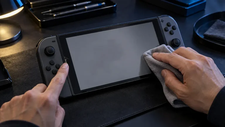 中古Switchの画面チェック｜傷・タッチ不良・有機ELの焼き付きを見分ける